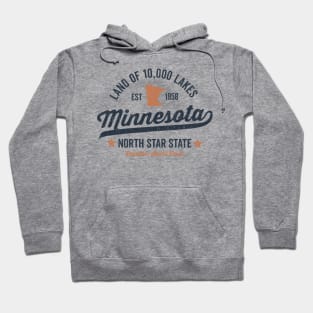 Minnesota Land of 10,000 Lakes Hoodie